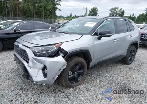 2021 Toyota Rav4 Hybrid Xse from USA, damaged, VIN 4T3E6RFVXMU037621